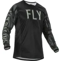 FLY Racing Kinetic S.E. Tactic Zwart Grijs Camo Jersey Maat S