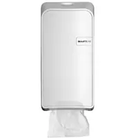 Euro Products toiletroldispenser Quartz bulkpack 28 x 14 cm wit