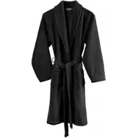 De Witte Lietaer Badjas Men Gentle Black-L