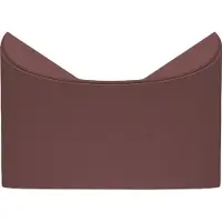 QDO peper /zoutbakje Phold 1 siliconen 7,5 x 7,5 cm bordeaux