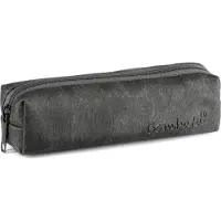 Bombata etui Denim 20 x 6 cm kunstleer zwart
