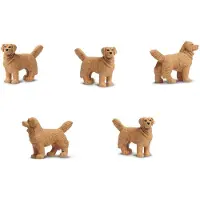 Safari Ltd Golden Retriever Geluks Mini Figuren