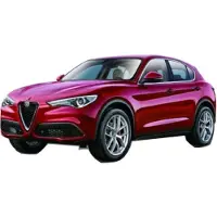 Bburago schaalmodel Alfa Romeo Stelvio 1:24 rood