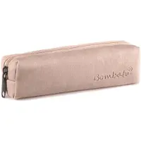 Bombata etui Denim 20 x 6 cm kunstleer roze