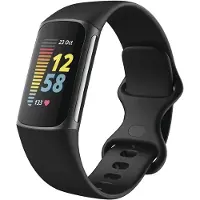 IMoshion Siliconen Sport bandje voor de Fitbit Charge 5 / 6 - Maat S - Zwart
