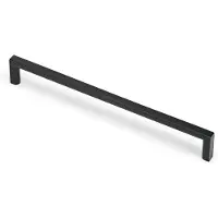 Hardbrass Meubelgreep Basic hoh 160mm - mat zwart