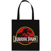GB eye shopper Jurassic Park 35 x 40 cm katoen zwart