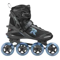 Roces Inline skate PIC TIF 80 Zwart Blauw-Schoenmaat 37