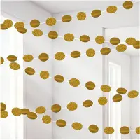Amscan Hangdecoratie Goud/Glitter Cirkels