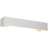 Artdelight Wandlamp Mainz XL 50 x 7 cm wit