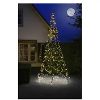 Fairybell 4 Meter 640 Led Warm White Twinkle Incl Pole