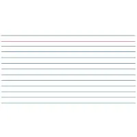 Kangaro systeemkaart - 170 x 235 mm - lijn - 100 stuks - K-6107