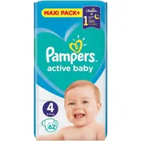 Pampers Active Baby Maat 4 - 62 Luiers