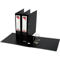 Quantore Ordner - A4 - 80mm breed - PP kunststof - zwart