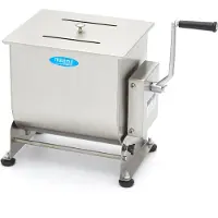 Maxima Vleesmenger 20 L - 16 Kg Vlees - Kantelbare Kom - Handmatig