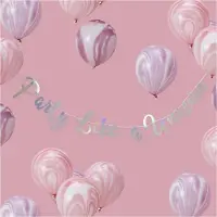Ginger Ray Slinger ‘Party Like a Unicorn’ Iridescent - 1.5 Meter