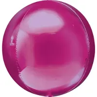 Amscan Folieballon Orbz roze (40cm) (pink)