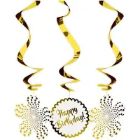 Folat Swirls - 'Happy Birthday' Bloemen