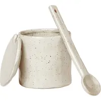 Ferm Living Suikerpot Flow Off-White Speckle