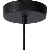Lucide Hanglamp Lionel, dimbaar, zwart, Woon-/ Eetkamer, metaal, Modern, hanglamp