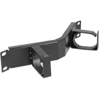 DeLOCK 10 inch blindpaneel met 2 kabelogen | V-design | 1U | zwart