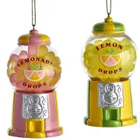 Kurt S. Adler Ornament lemon kunststof h9 cm