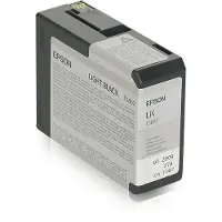 Epson Inktcartridge T580 (C13T580700) Licht-zwart