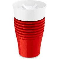 Koziol Thermosbeker Safe To Go 400 ml Organic Red