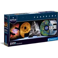 Clementoni - Puzzel - 1000 Stukjes - Panorama - Nasa 2021 - Puzzel Voor Volwassenen en Kinderen