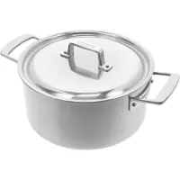 Demeyere Essential 5 Kookpan – Inductie – 24 cm – 5,2L Inhoud - Deksel Inbegrepen