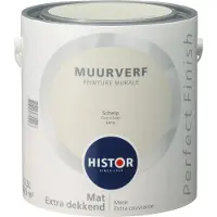 Histor Perfect Finish muurverf schelp mat 2,5 liter