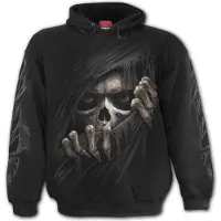 Spiral - Gothic Trui met capuchon - Grim Ripper - S tot XXL - voor Mannen - zwart | Maat XXL