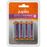 Jupio Rechargeable Batteries AA 2500 mAh 4 pcs Direct Power