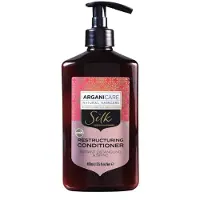 Arganicare , Zijdeproteïne, Haarbalsem, Ontwarrend en voedend, 400 ml