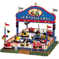 Lemax Kersthuisje Crazy cars