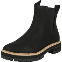 Toms - Women's Dakota Leather - Hoge schoenen 9,5, zwart