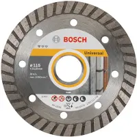 Bosch - Diamantdoorslijpschijf Standard for Universal Turbo 115 x 22,23 x 2 x 10 mm