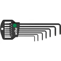 Wiha Stiftsleutelset | in Classic houder | TORX | MagicSpring | 8-delig | chemisch gezwart - 33753