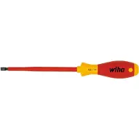 Wiha 320N060150 Schroevendraaier SoftFinish electric sleufkop 6.0 mm x 150 mm - 00828