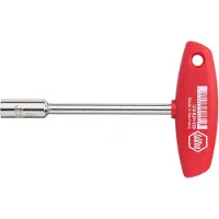 Wiha Werkplaats Dopschroevendraaier 01006 Grootte: 8 mm Koplengte: 125 mm
