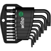 Wiha 363TRH8 Classic 8tlg Torx BO Haakse schroevendraaierset TR 9, TR 10, TR 15, TR 20, TR 25, TR 27, TR 30, TR 40 8-delig