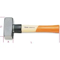 Beta Mokers met veiligheidshuls houten steel 1380S 1000 - 013800405