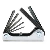 Beta Utensili 7-delige set haakse inbussleutels gebruneerd (art. 96N) 96N/G7A - 000960643