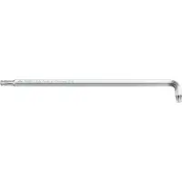 Wiha 366BET045TS Stiftsleutel TORX kogelkop met kort been, titaanzilver T45 x 232 mm - 40978