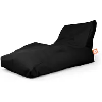 Whoober loungestoel zitzak "Bali XL" outdoor zwart - Wasbaar - Geschikt voor buiten