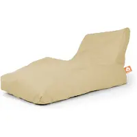 Whoober loungestoel zitzak "Bali XL" outdoor beige - Wasbaar - Geschikt voor buiten
