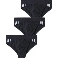 Schiesser Slip zwart / wit
