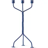 Werkwaardig Gedraaide Kandelaar Blauw / Twisted Candleholder Blue | Ward Wjnant voor .