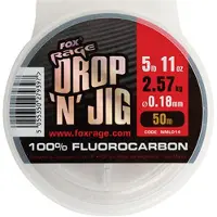 FOX Rage Drop 'n' Jig Fluorocarbon - Onderlijnmateriaal - 0.30mm - 6.28kg
