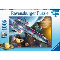 Ravensburger Ruimte Missie Kinderen Puzzel - 100 Stukken | Versterkt Probleemoplossend Vermogen | Eco-Vriendelijk
